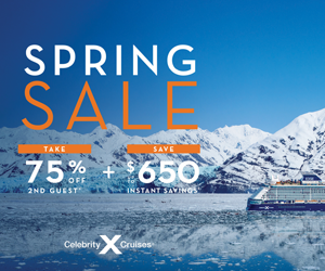 Celebrity Cruises Spring Sale - MOTHERS DAY FLASH - Special cruise offer